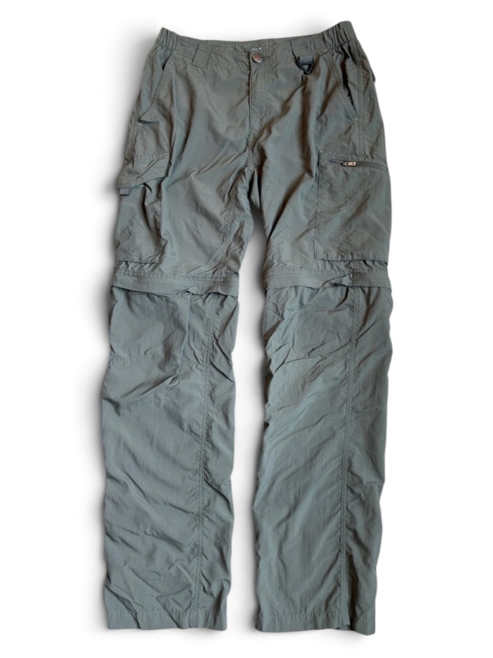 Columbia Silver Ridge Convertible Pants Men’s 30x32 Olive Green Zip Off